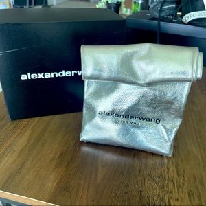 Alexander Wang silver Lunchbag Purse